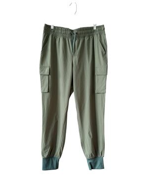 90 Degree By Reflex Olive Green Cargo Joggers